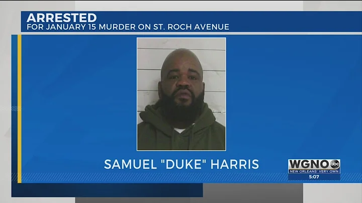 Samuel 'Duke' Harris arrested for murder on St. Ro...