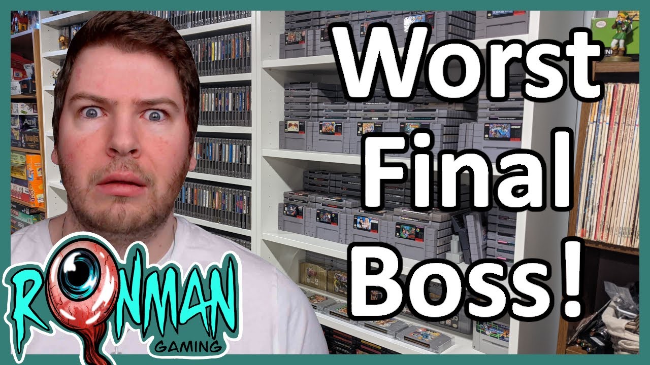 Worst Final Boss in a SNES Game! (Angry Rant) - RonMan Gaming - YouTube
