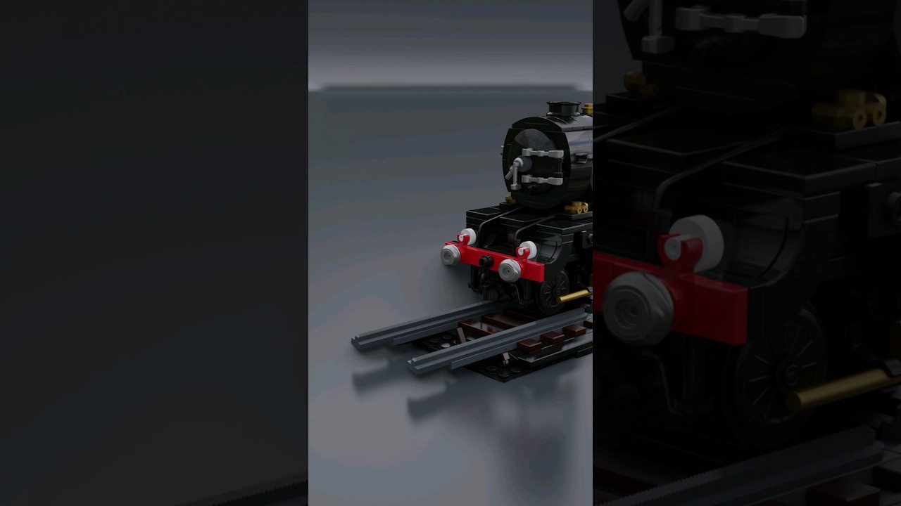 Lego Steam Train - Flying Scotsman - Speed Build Animation