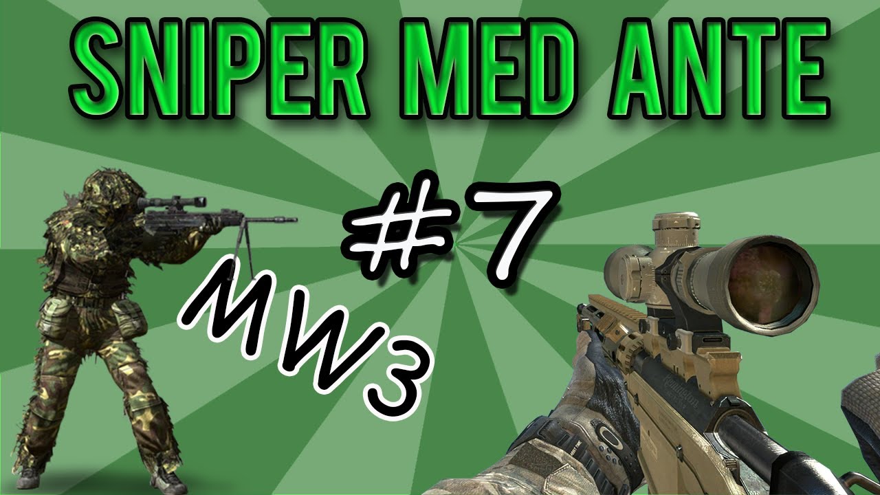 Mw3 Live Com På Svenska: SNIPER MED ANTE # 7 (MSR På Dome)