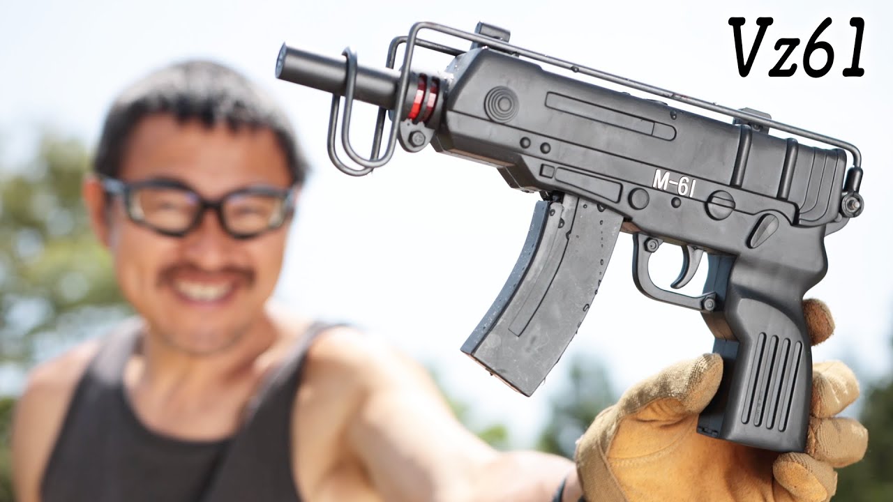 スコーピオン Vz61 リアルサウンド！ハイダーが光る！ウォーター