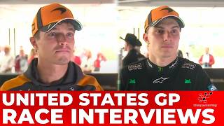 Lando Norris & Oscar Piastri Race Interviews | United States Grand Prix 2026
