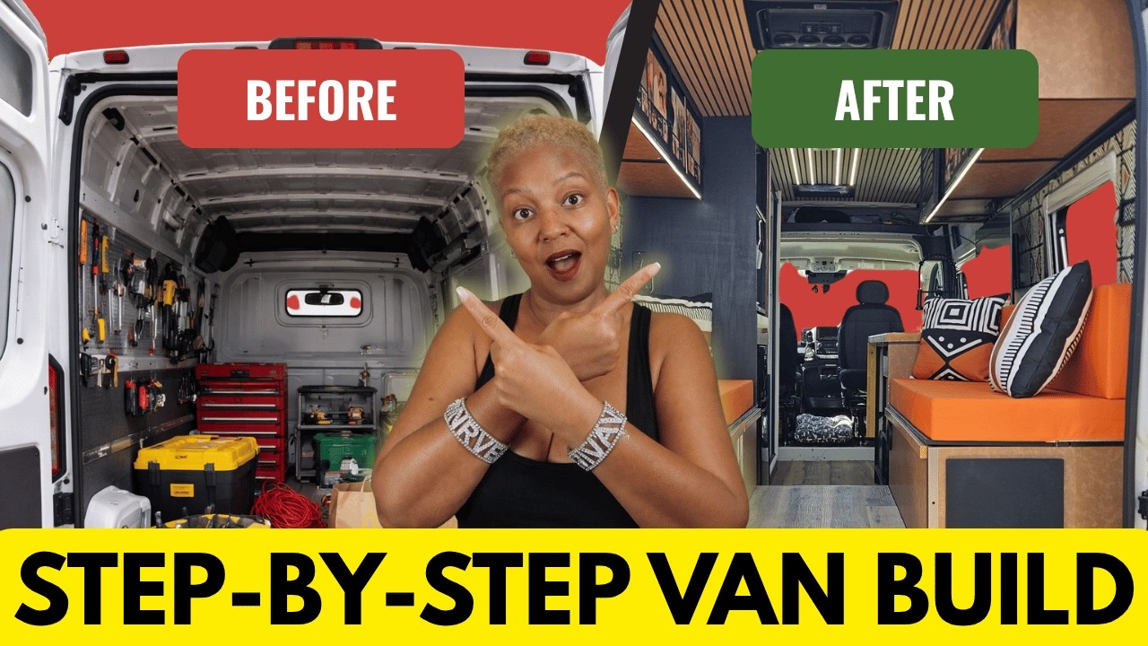 How Much Did Our Full Van Build Cost? | Van Build Process Start to ...