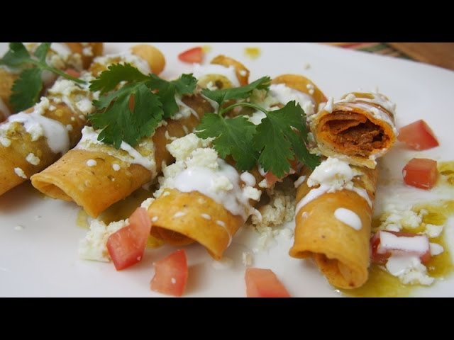 Taquitos de Papa con Chorizo (También pueden ser Vegetarianos) | Mi Cocina Rápida - Karen