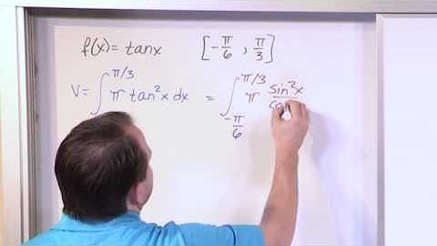 Lesson 6 - Calculating Volume With The Disk Method, Part 3