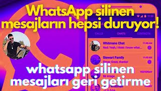WhatsApp Mesajlarını Farklı Yerden Okuma Takip Etme