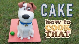 3D Dog Cake, How To Cook That Ann Reardon Dog shaped cake