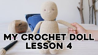 HOW TO CROCHET DOLL. LESSON 4: THE ARMS | Amigurumi doll tutorial + free pattern | Crochet Lovers by Crochet Lovers 9,240 views 4 years ago 12 minutes, 46 seconds