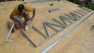 🔥 This WARREN TRUSS Made with the STEEL FRAMING System Is STRONGER Than You Think! 💪