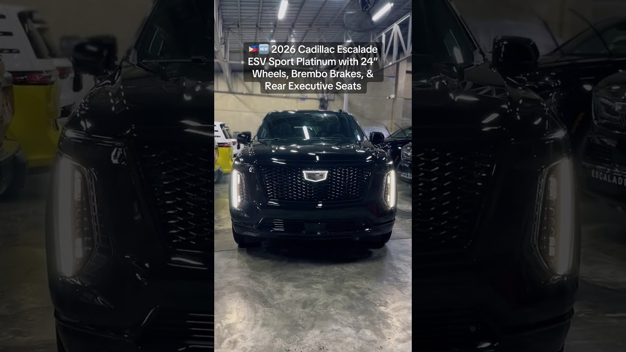 🇵🇭🆕 2026 Cadillac Escalade ESV Sport Platinum (Brand New) - For Sale (Philippines) 