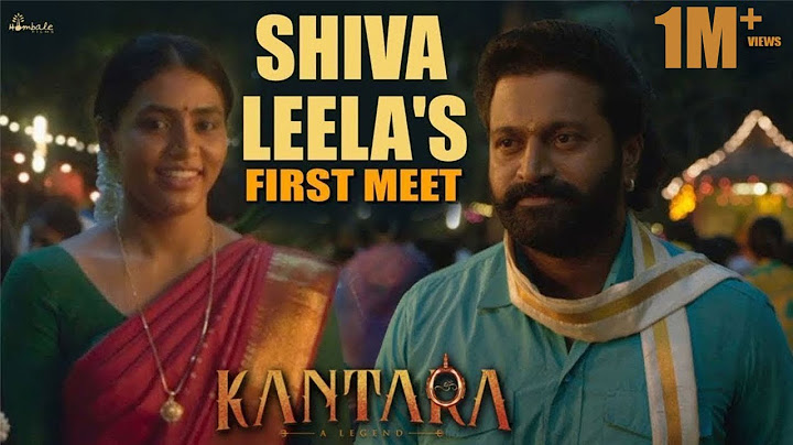 Kantara - Shiva Meets Leela For The First Time | Rishab Shetty | Sapthami Gowda | Hombale Films