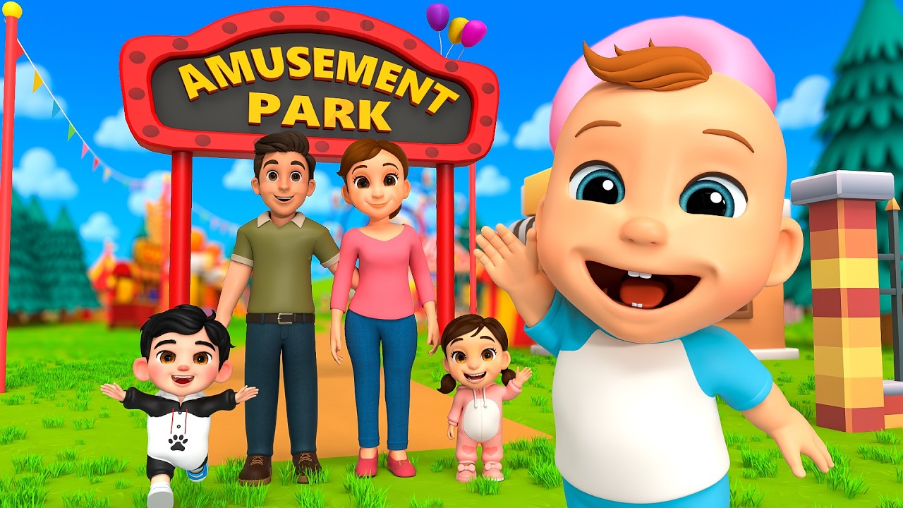 Kids Playtime at the Carnival! | Colorful Games with Family | LuLu LaLa Nursery Rhymes \u0026 Baby Songs