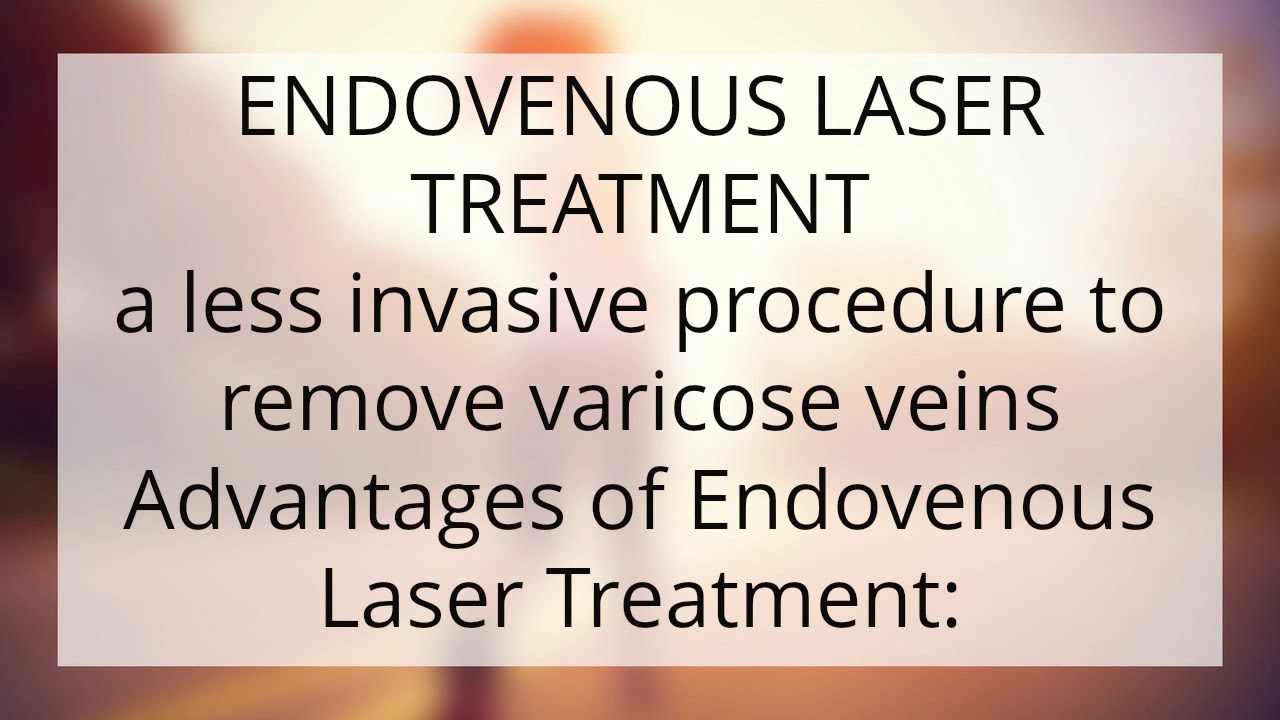evla endovenous laser ablation has high success rate and law rate of