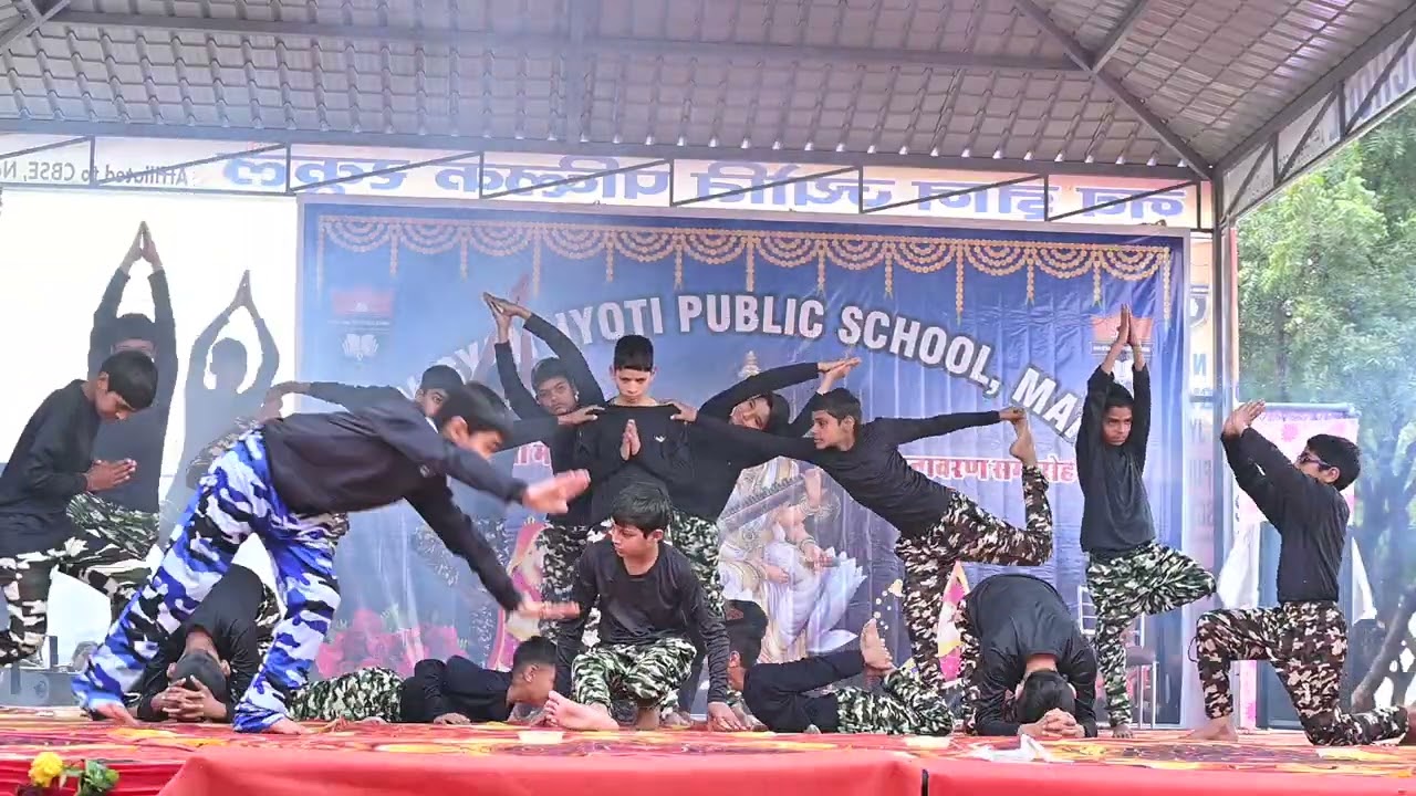 Yoga part 1 Nav gyan Jyoti public school, mandi