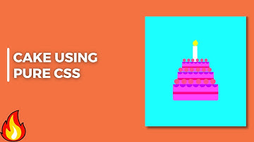 Create Cake Using HTML CSS And JavaScript | Birthday Cake | Becodewala