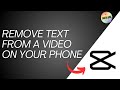 How To Remove Text From A Video On Your Phone (EASY AND FAST)