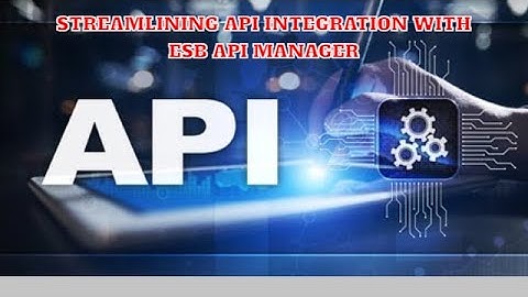 Optimizing API Performance and Scalability using ESB API Manager