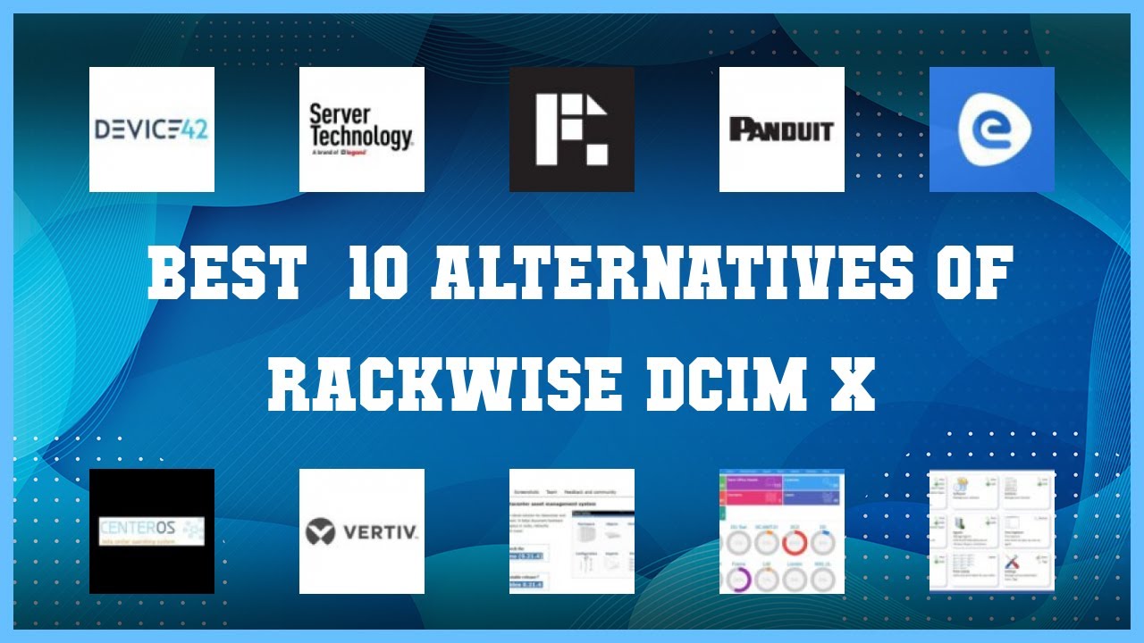 Rackwise DCiM X | Best 15 Alternatives of Rackwise DCiM X