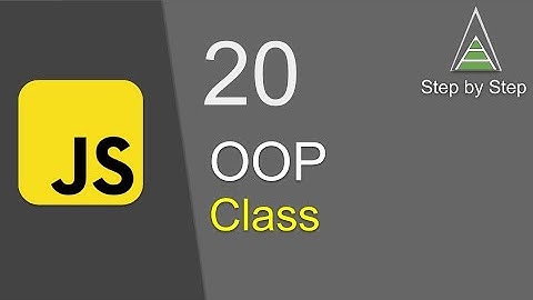 JavaScript Beginners Tutorial 20 | OOP | Classes