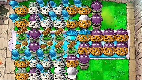 [Pvz mobile] Maximalist cobless (optimized build) | Survival Pool Endless