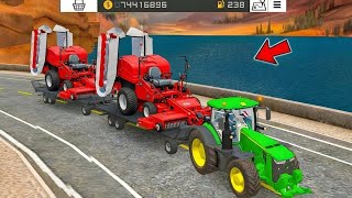 Update! Fs 18 Multiplayer Transporting New Grass Cutting Technology #fs18 