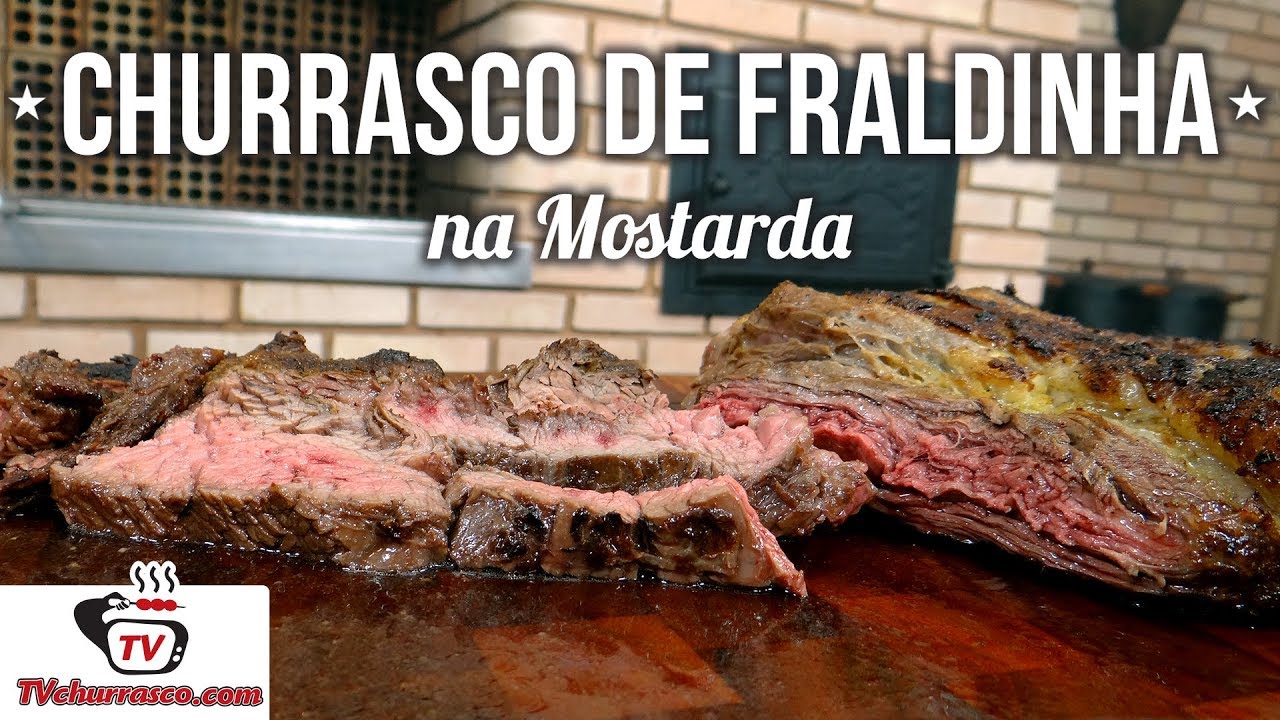 Como Fazer Churrasco de Fraldinha na Mostarda – Tv Churrasco