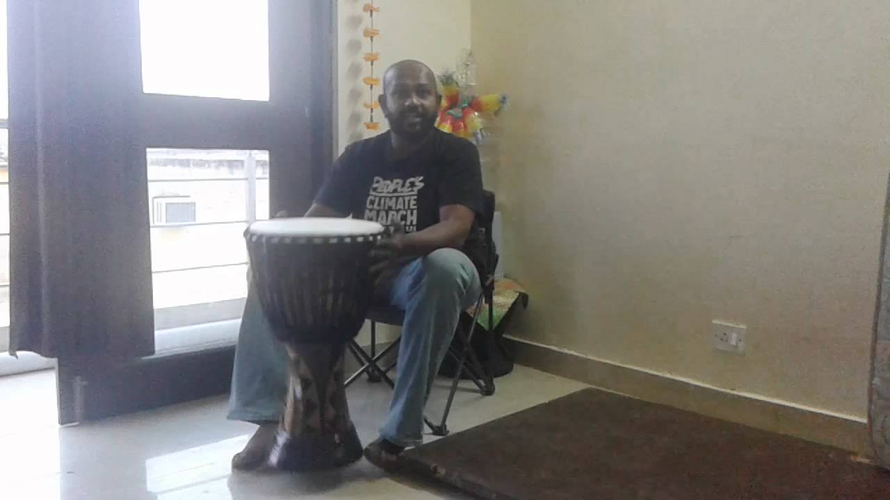 Djembefola Uniteds Carved Mambo series Djembe YouTube