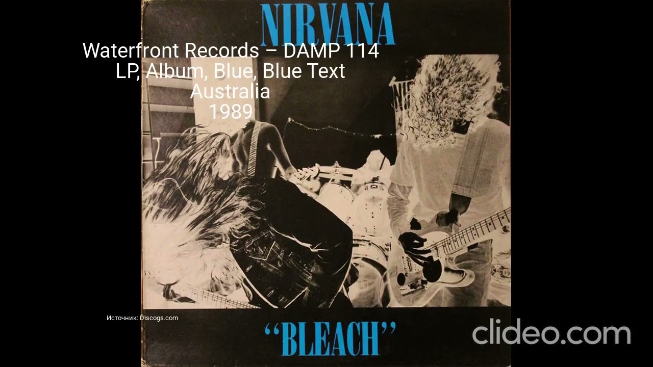 Все издания альбома (LP) - Nirvana - Bleach Часть 1 - YouTube