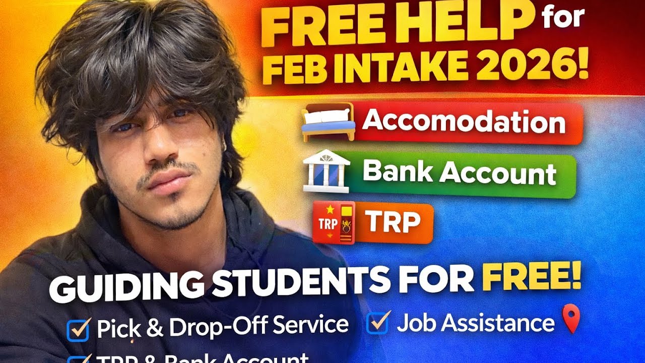 Indian Students! Airport Pick & Drop FREE | Feb Intake 2026 🇱🇻  