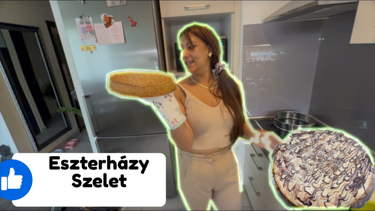 🍰E SZ T E R H Á Z Y🍰SZELET KÉSZÍTÉSE🤗