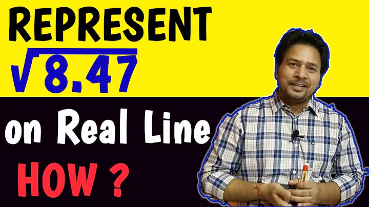 Class 9 Number System(Part-7) | Represent Root 8.47 On Real Line | Represent Root 9.3 On Number Line