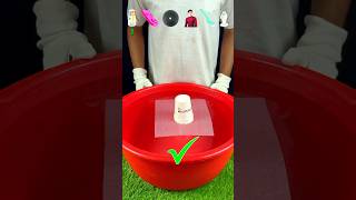 Fun experiment, guess how many sheets of paper are needed?#experiment #curiosityexploration