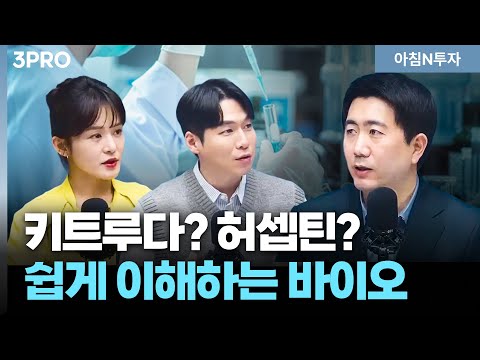 글로벌 제약사가 눈독 들이는 K바이오 기업은 누구? 코스닥 바이오, 알고 투자하자! 그 어려운 걸 쉽게 정리해 드림 | 노영래, 여도은, 허재무 [아침N투자]