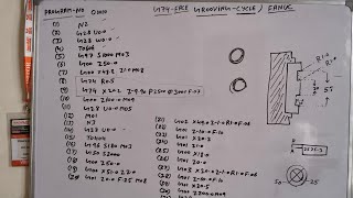 G74 face grooving program