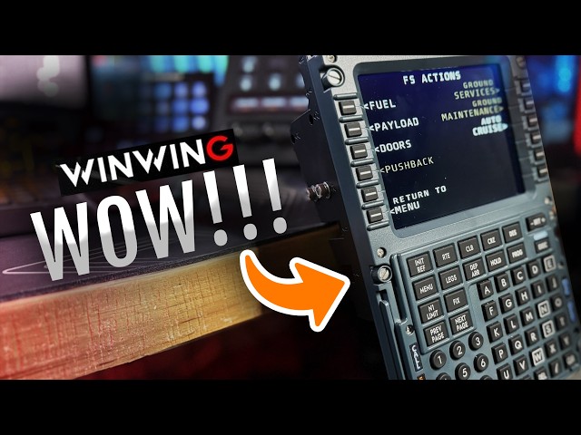 winwing PFP3N 737NG CDU ① Winwing PFP3N : r/flightsim