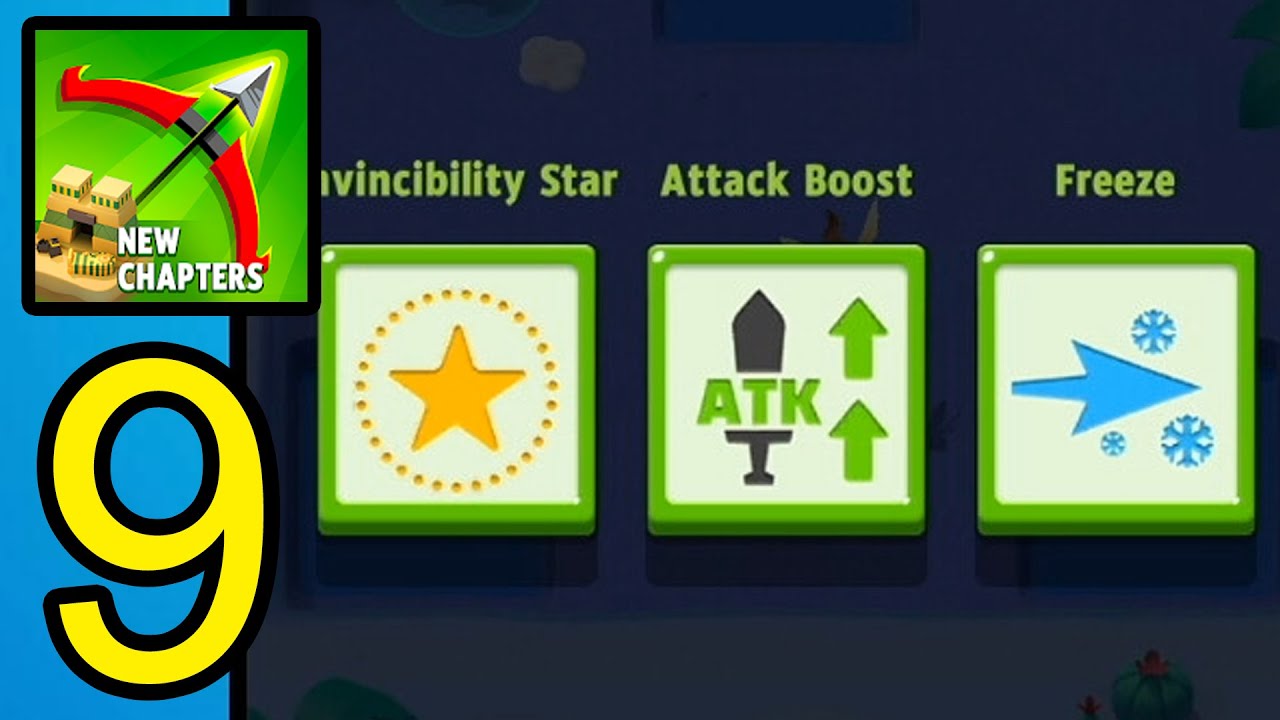 ARCHERO Gameplay Walkthrough Part 9 New bow game (iOS, Android