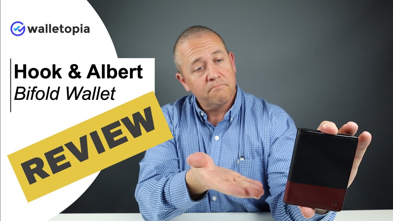 Hook & Albert’s vertical bifold wallet gives mixed messages YouTube