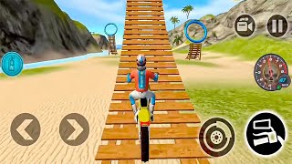 Motocross Beach Bike Stunt Racing - Motor Racer Game Android Gamplay part 2 screenshot 5