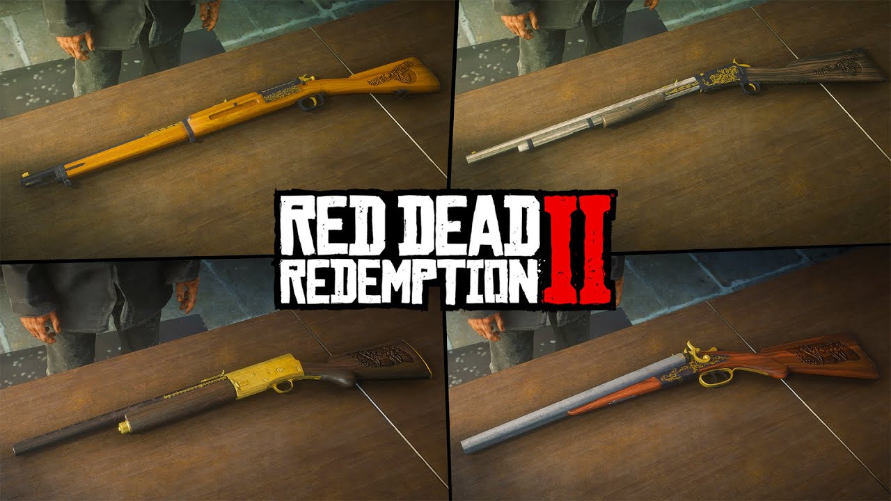 Top 5 BEST Rifles in Red Dead Redemption 2 - YouTube