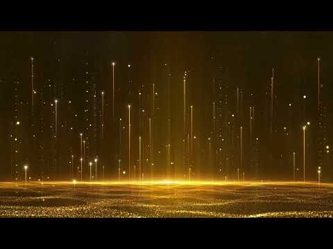 Shimmering Gold Background | Themed Party | Screensaver