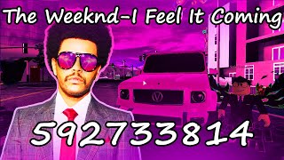 The Weeknd Roblox Radio Codes/IDs - Best Roblox Songs IDs