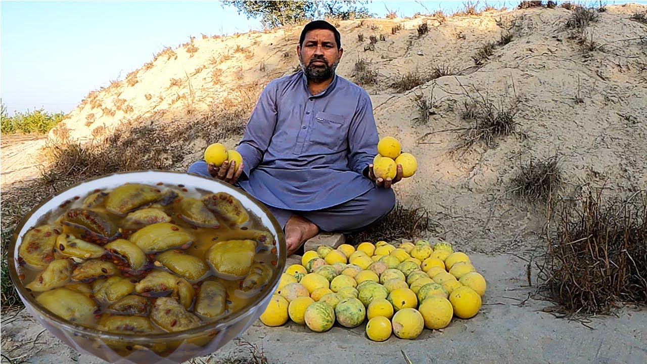 Kortumma Ka Murabba Ghar Men Bnain | Making Process Of Bitter Apple Murabba By Hafiz Naveed