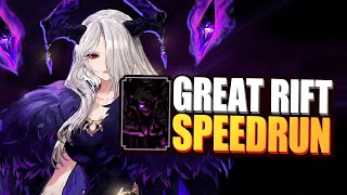 Ren Great Rift Speed Run UNCUT COMPLETE in King God Castle | Mage Altar screenshot 2