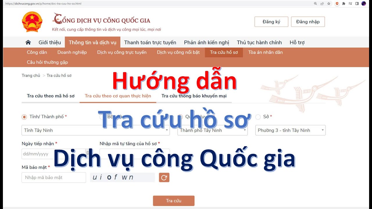 N p H S Tra C u Theo D i T nh Tr ng H S Tr n Https dichvucong N p h s tra c u theo d i t nh tr ng h s tr n https dichvucong