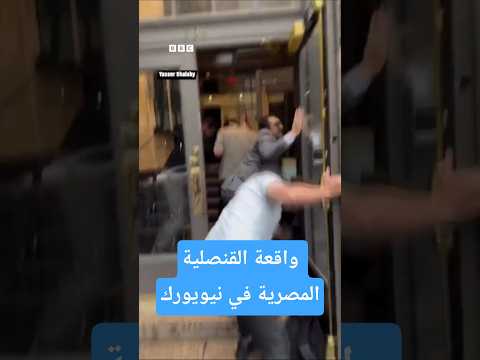 ما الذي جرى عند القنصلية المصرية في نيويورك