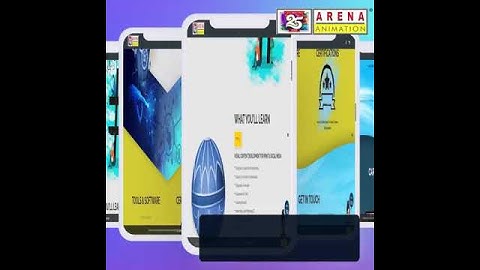 The UI/UX course by Arena Animation