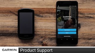Support: Garmin Connect™ App Setup on an Android™ Device with an Edge® 1030 Plus