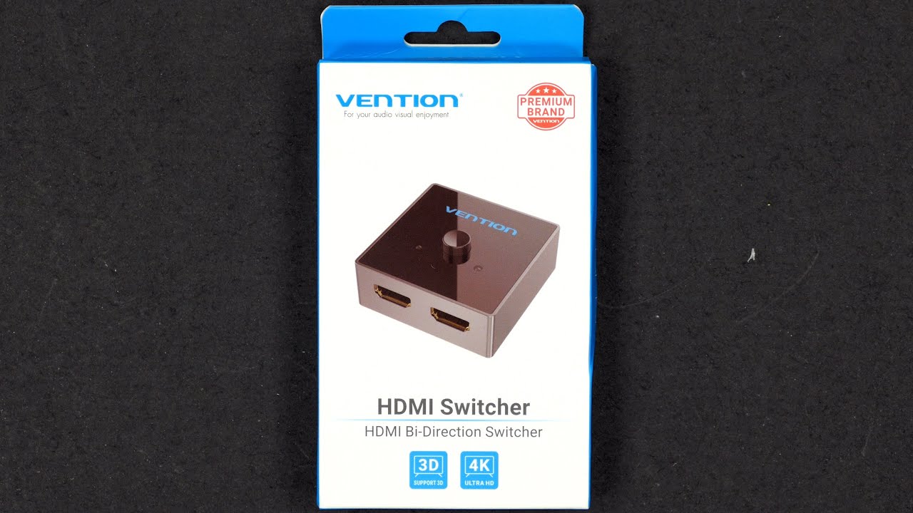 Vention HDMI 4K Switcher - Unboxing & First Look