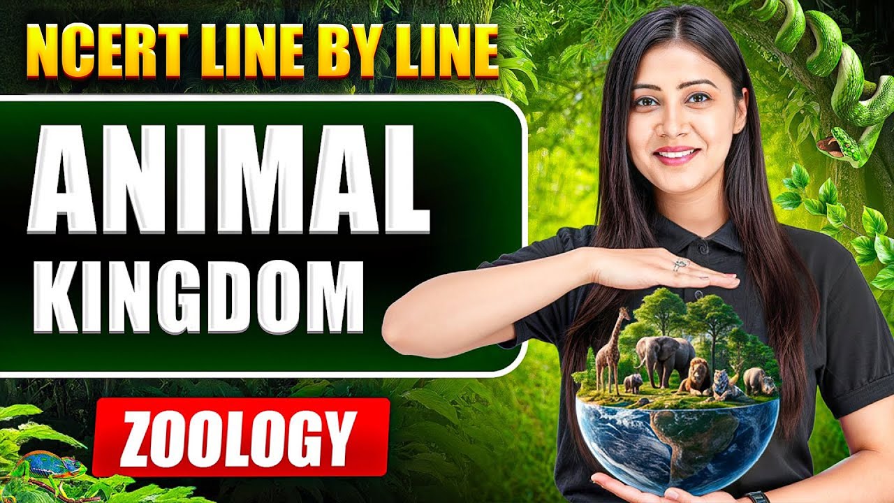 Animal Kingdom FULL CHAPTER || NCERT Line by Line || Tulika Mam - YouTube
