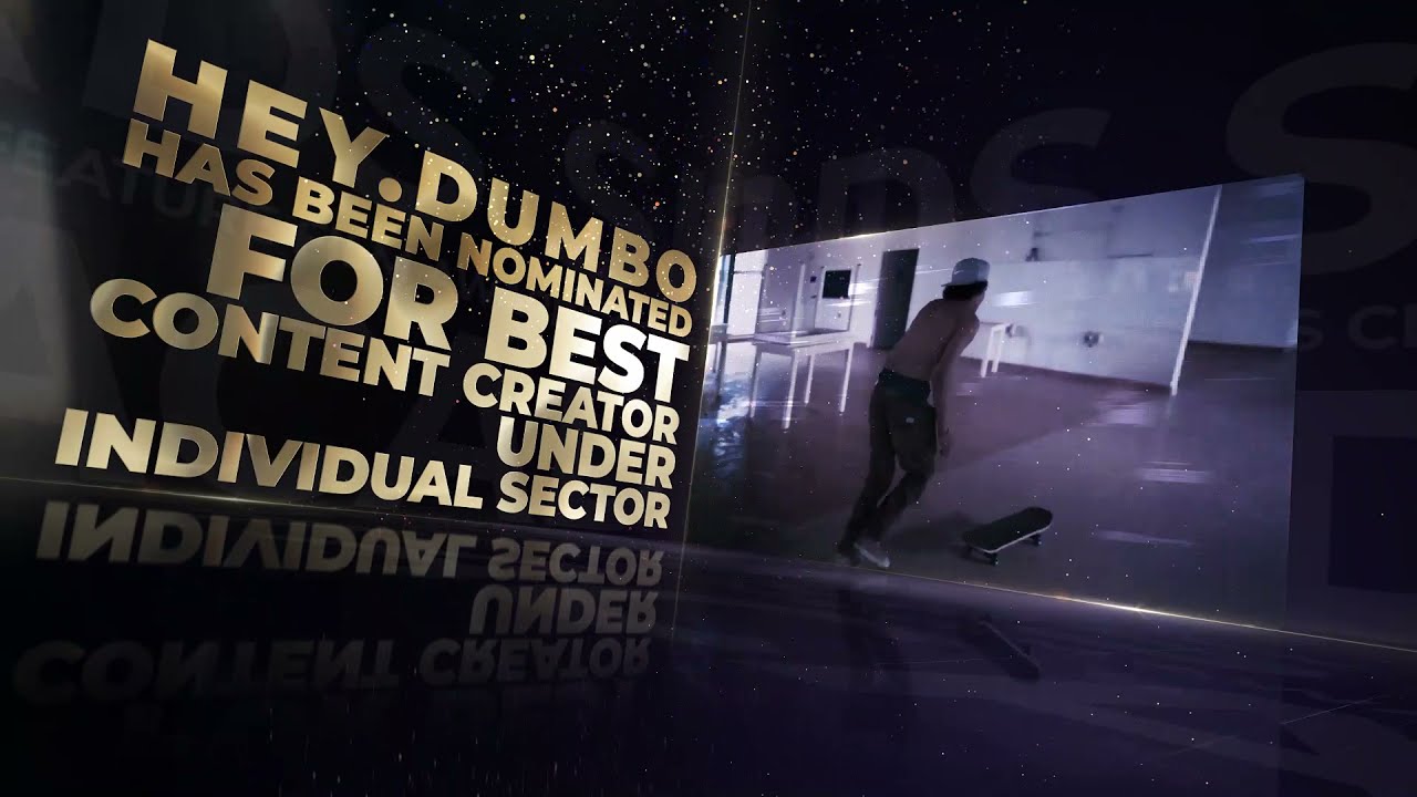 Hey.dumbo has been nominated for Best Content Creator.